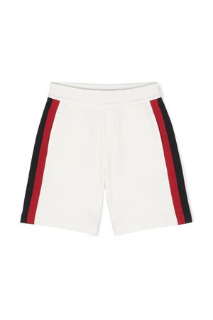 white cotton shorts MONCLER KIDS | 8H00012809AG034